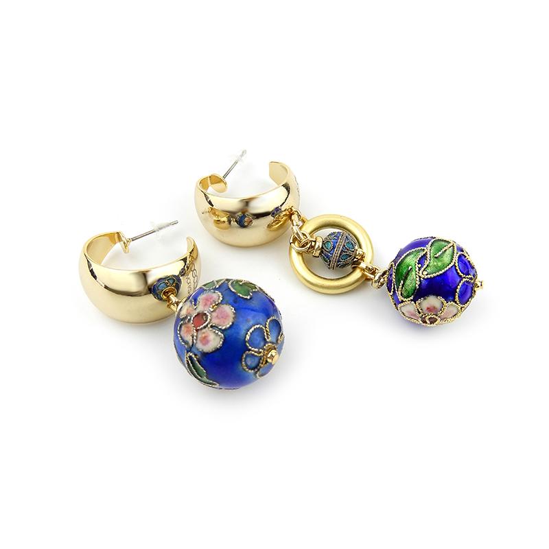 Custom Raffia Handmade Statement Earrings