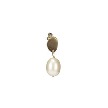 Load image into Gallery viewer, Custom Asymmetrical Pearl Earrings