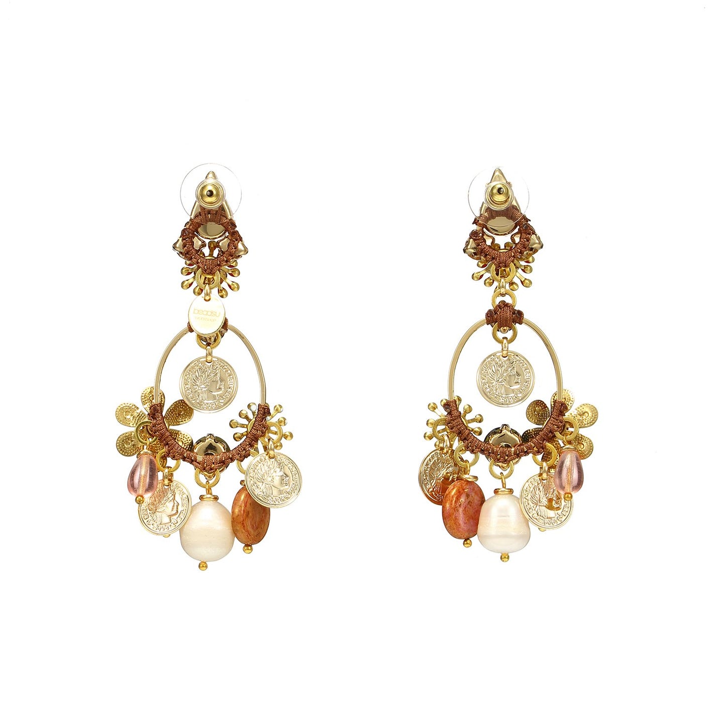 Wholesale Pearl Earrings Jewellery Handmade