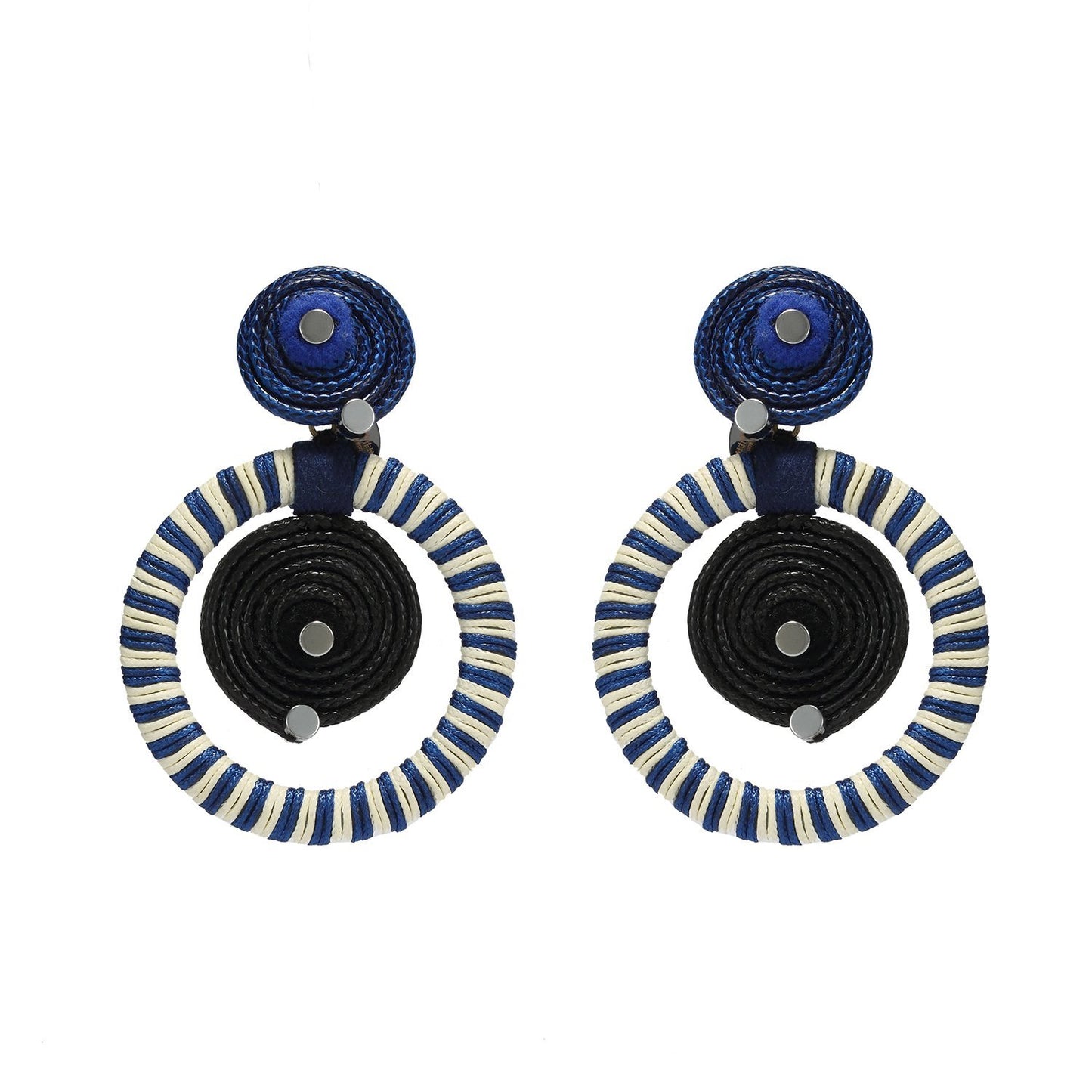 Wholesale Guanajuato Marine Handmade Over Sized Hoop Earrings Custom Bijoux