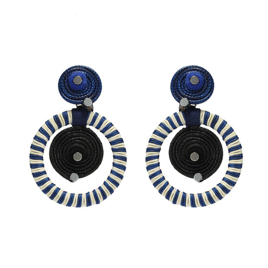 Wholesale Guanajuato Marine Handmade Over Sized Hoop Earrings Custom Bijoux