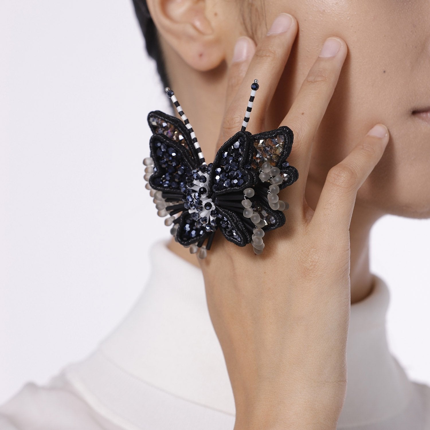 Custom Oversized Butterfly Handmade Ring