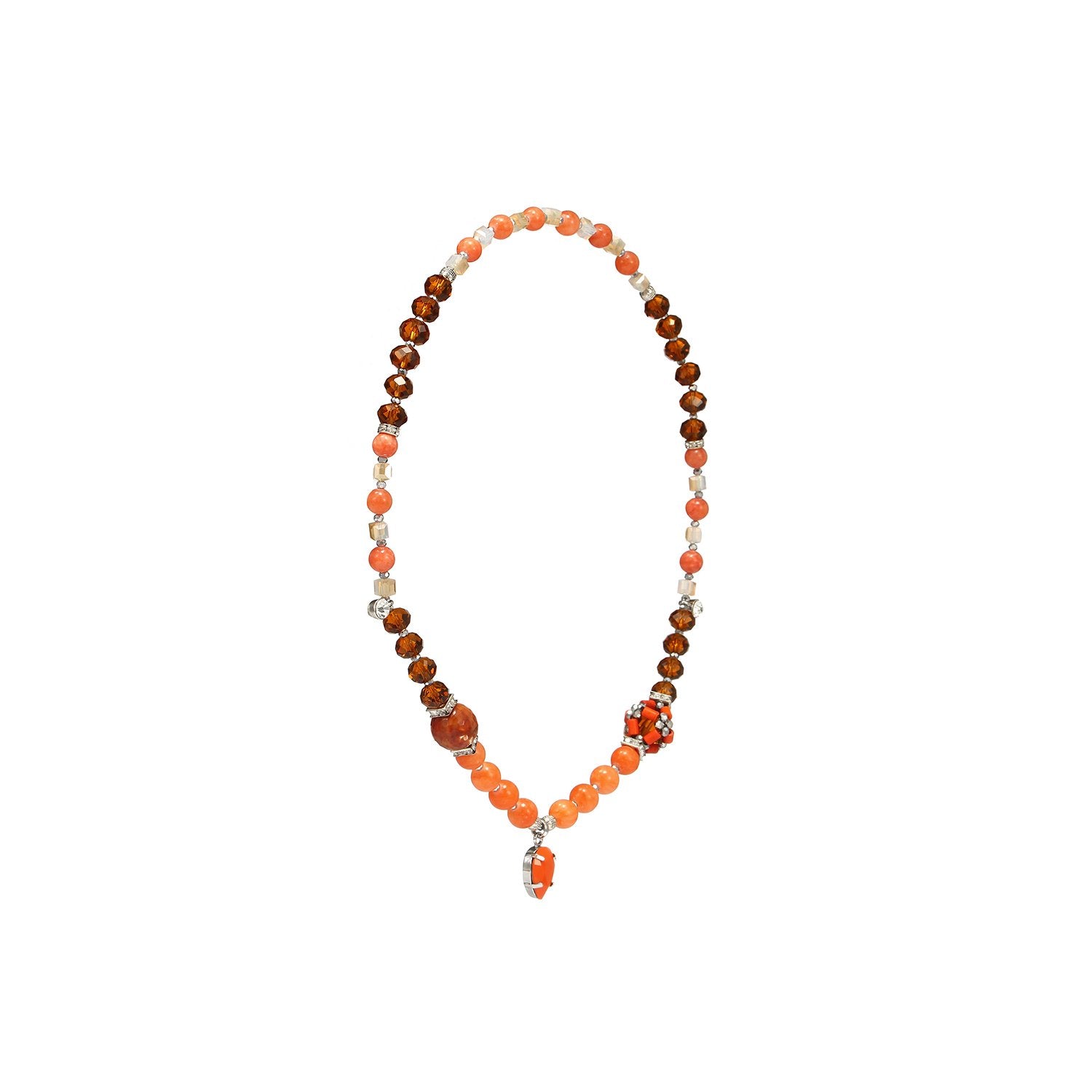 Custom Pearl Stretchy Handmade Necklace and Bracelet