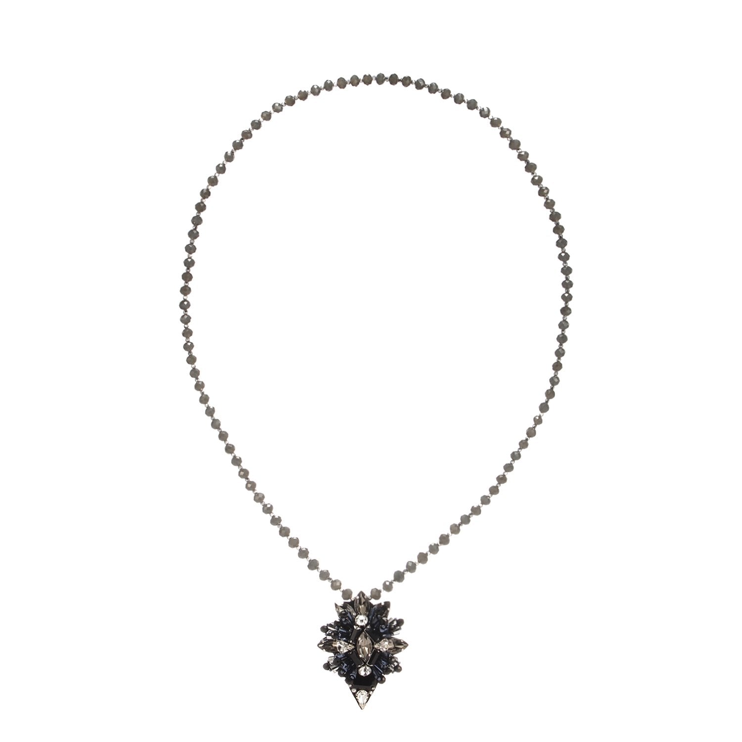 Wholesale Beautiful Pendent Bead Embroidery Pullover Handcrafted Necklace Custom Bijoux