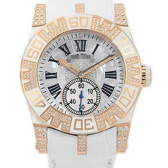 Customized Beautiful Elegant Ladies 18k Rose Gold Automatic Watches RDDBSE0196