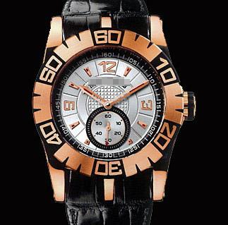 Customized Elegant Men's 18k Rose Gold Automatic Watches RDDBGE0228