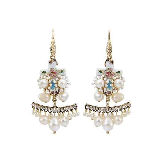 Wholesale Statement Chandelier Handcrafted Earrings Roaring 20s Jewelry Custom Bijoux