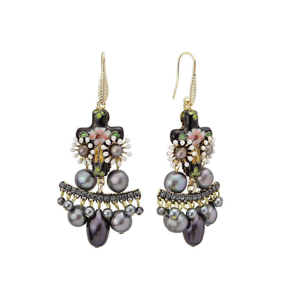 Custom Statement Chandelier Handcrafted Earrings Roaring 20s Jewelry