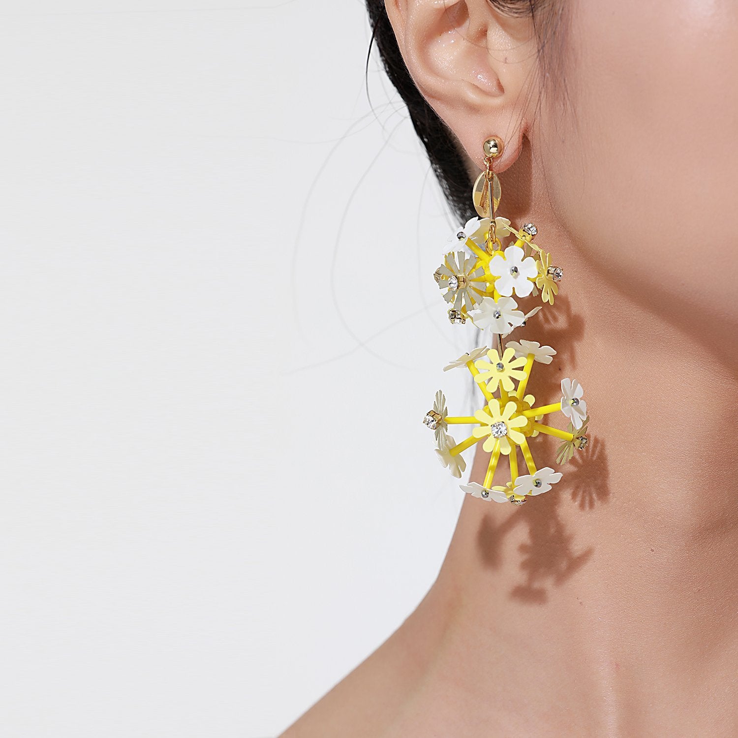 Wholesale Pink Statement Earrings