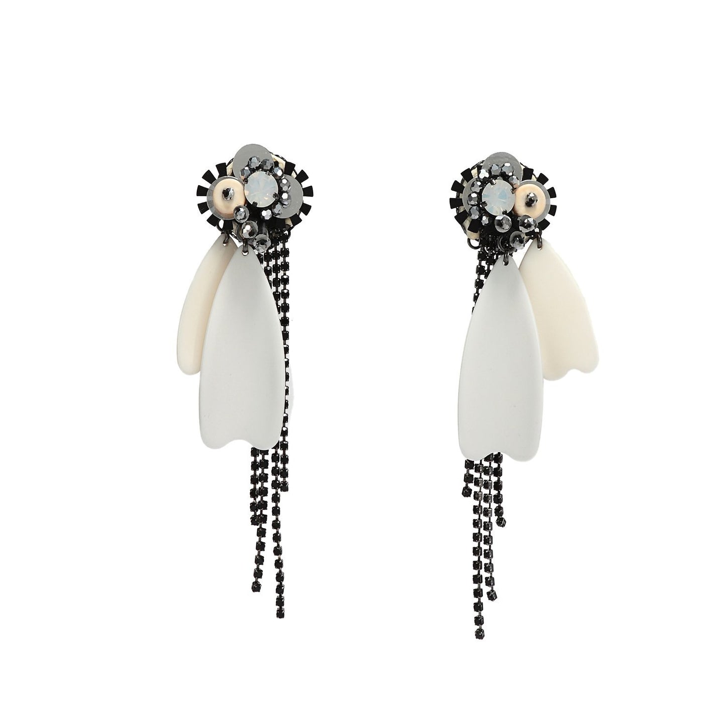 Wholesale Statement Petals Handmade Drop Earrings Custom Bijoux