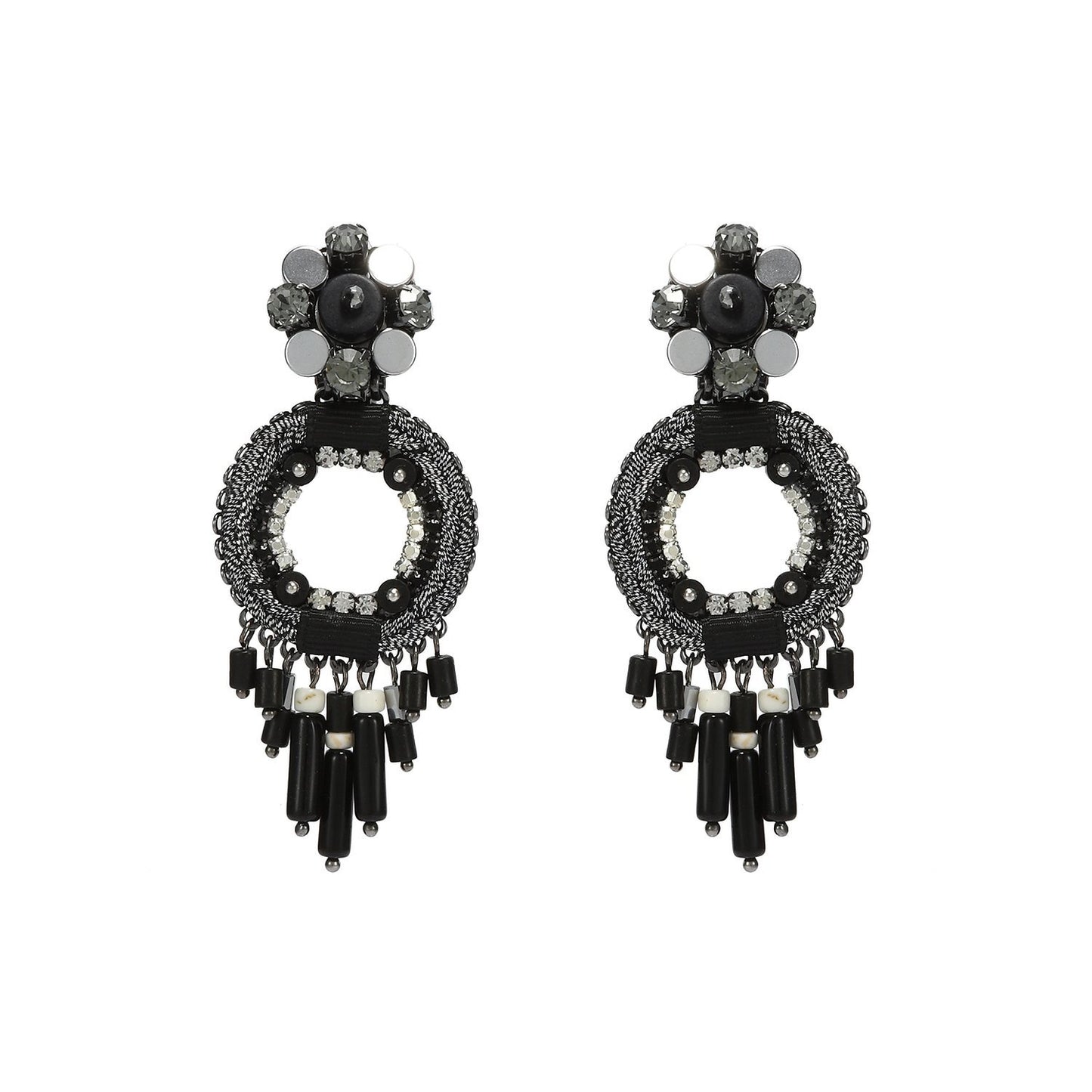 Wholesale Statement Ethnic Handmade Earrings Custom Bijoux