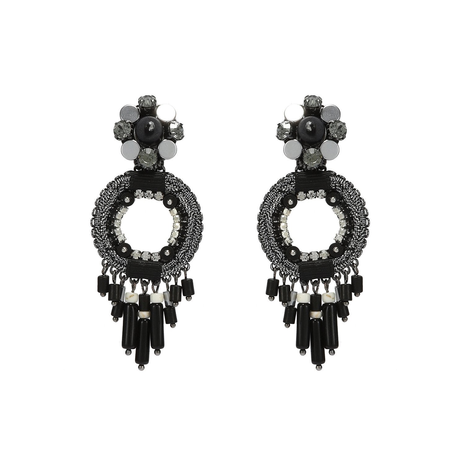 Wholesale Statement Ethnic Handmade Earrings Custom Bijoux