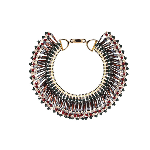 Wholesale Tribal Tassel Statement Handmade Necklace Custom Bijoux