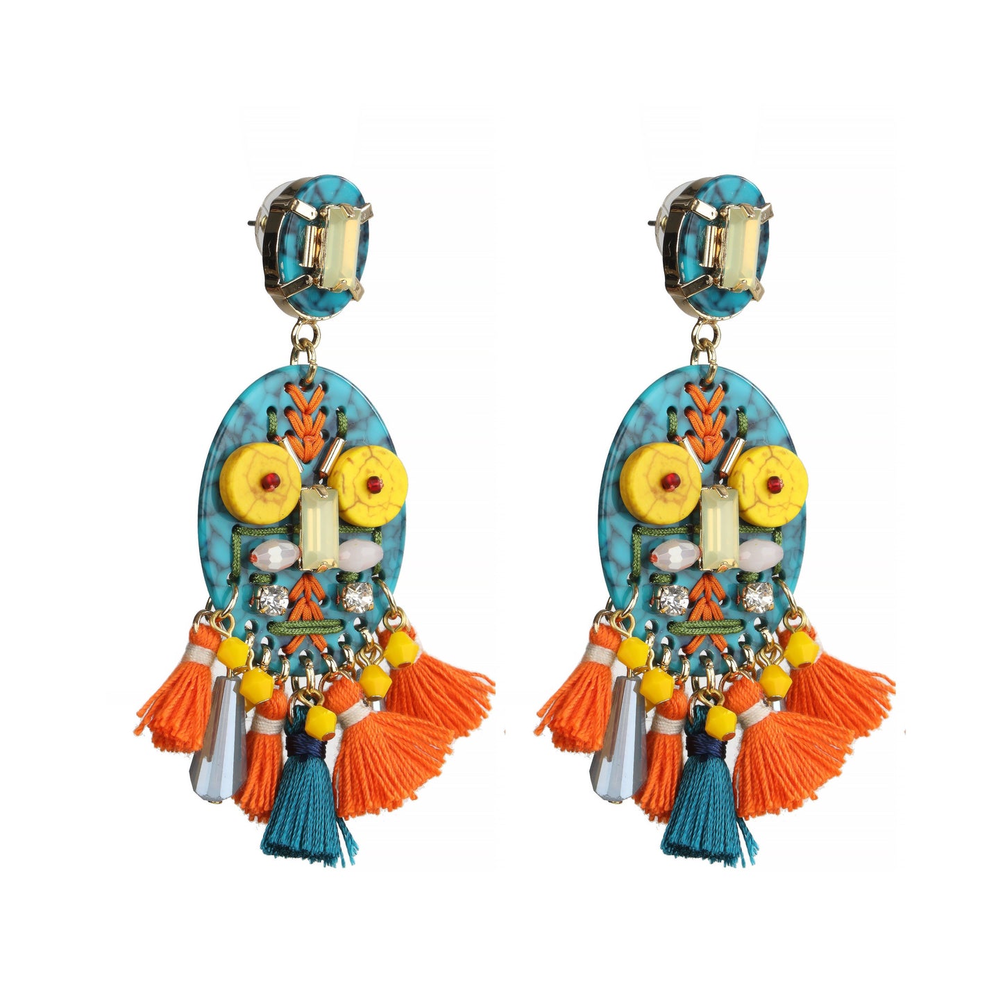 Custom Black Handmade Earrings Jewelry