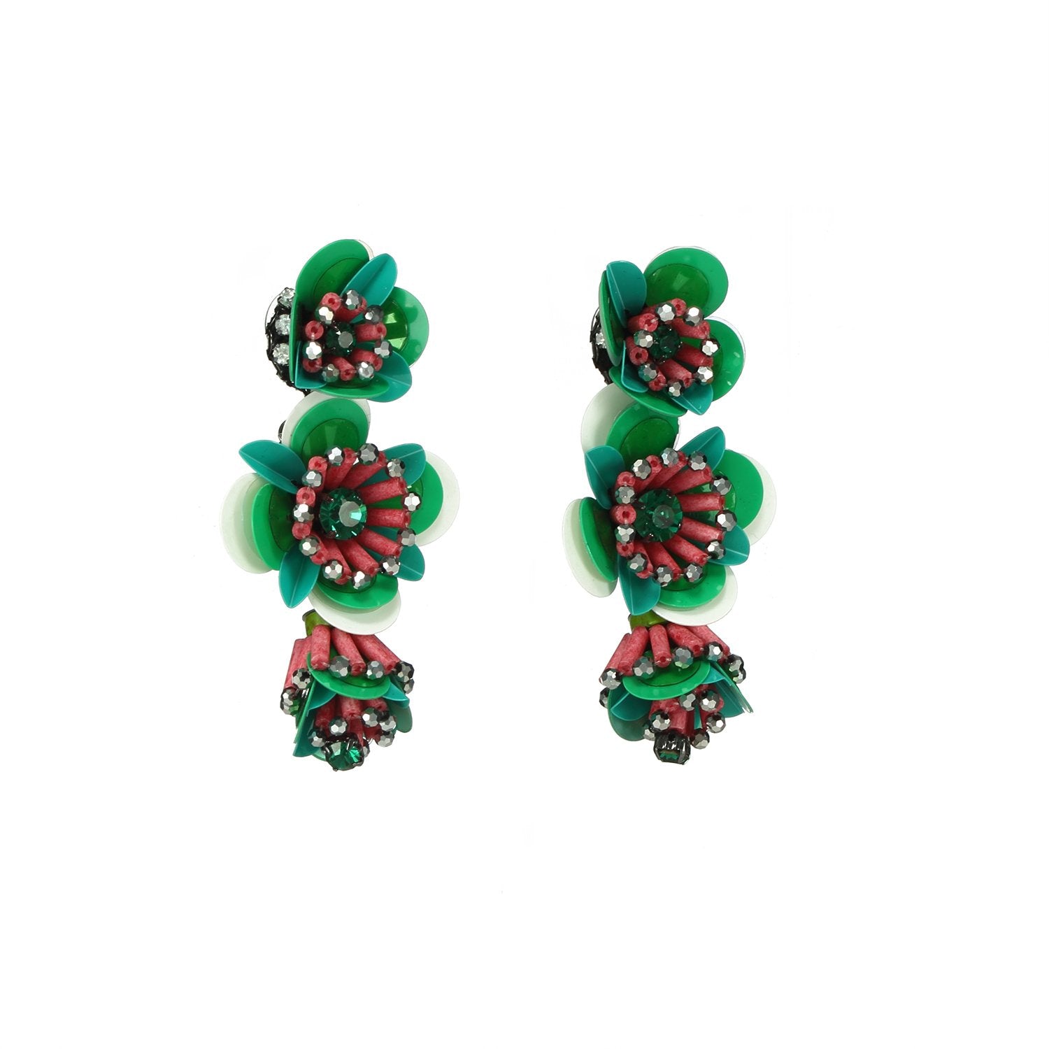 Custom Yellow Handcrafted Earrings Bijoux