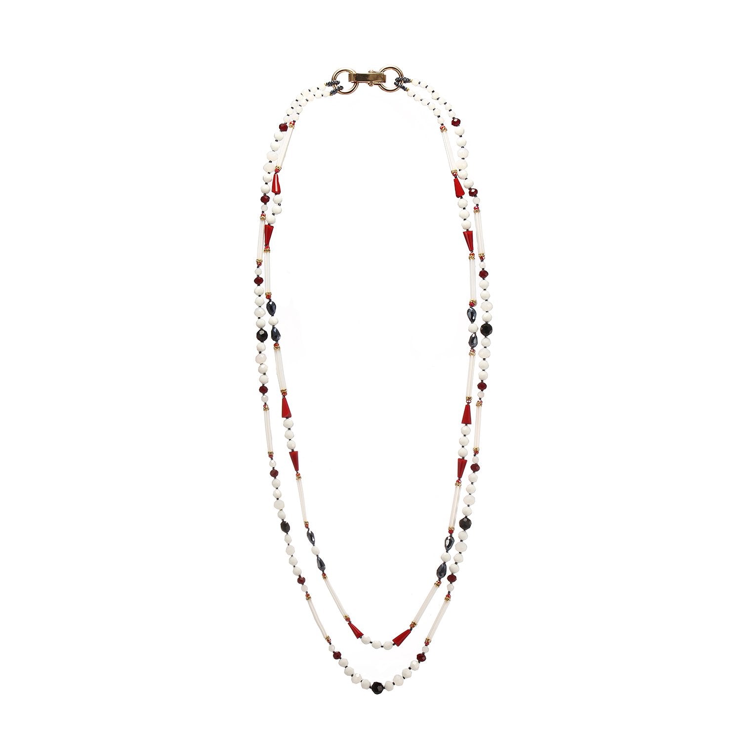 Custom Two String Long Handmade Necklace