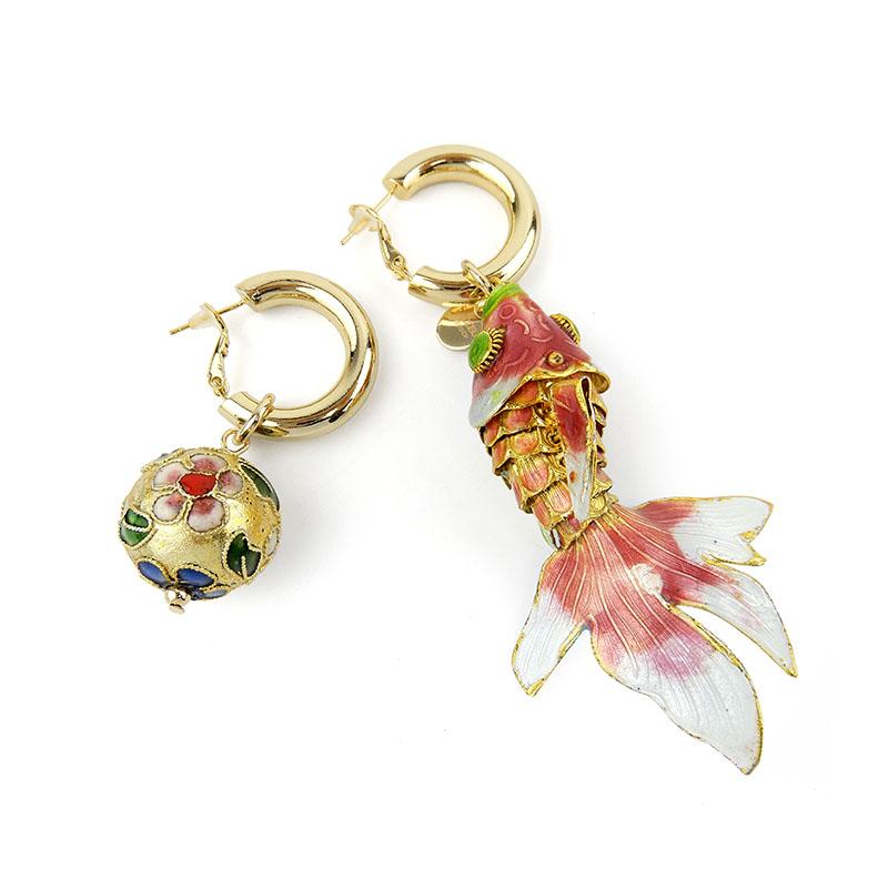 Wholesale Acrylic Handmade Statement Earrings