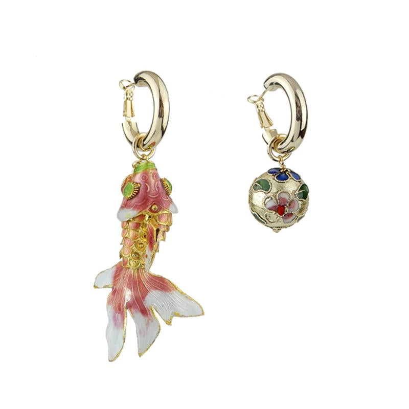 Custom Turquoise Statement Earrings