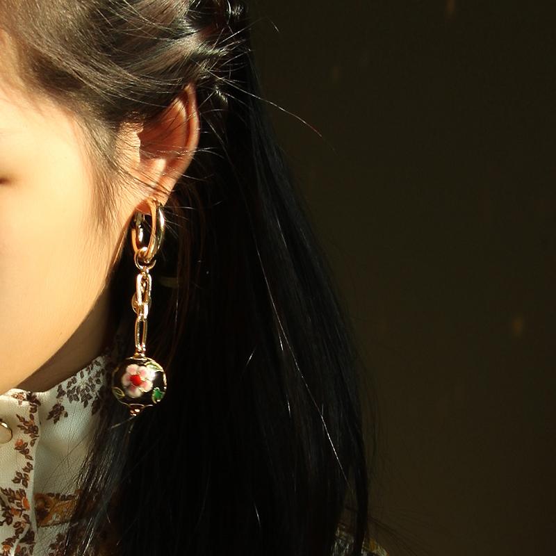 Wholesale Lilac Handmade Statement Earrings