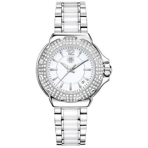 Customised Luxurious Fashion Ladies Stainless Steel Quartz Watches WAH1215.BA0861