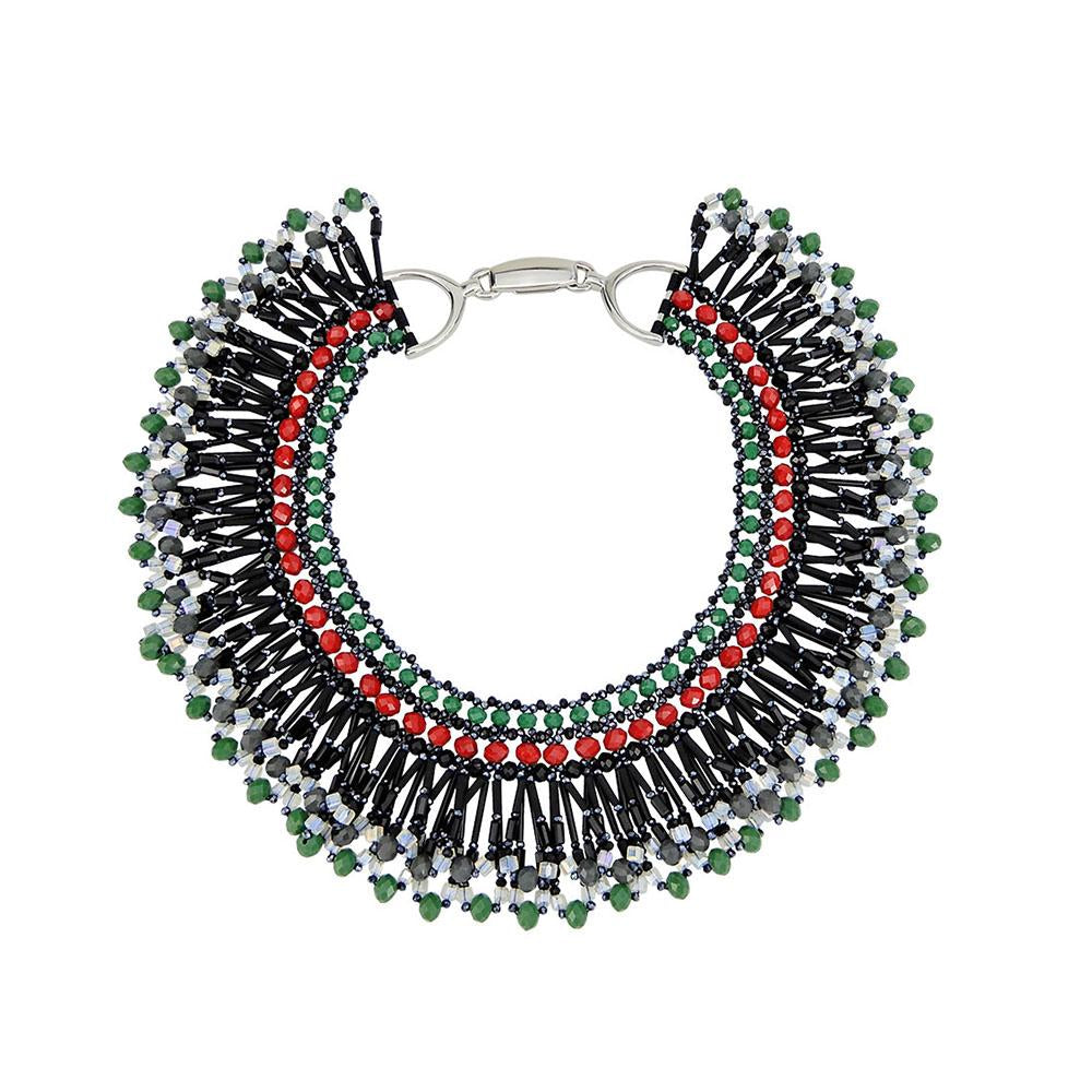 Wholesale Tassel Bib Handmade Chunky Necklace Custom Bijoux