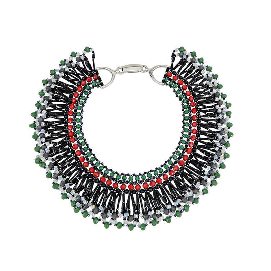 Wholesale Tassel Bib Handmade Chunky Necklace Custom Bijoux