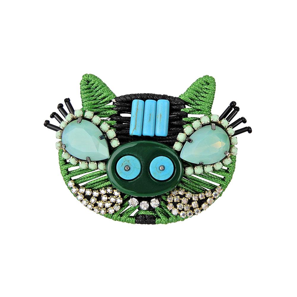 Wholesale Green Handmade Brooch