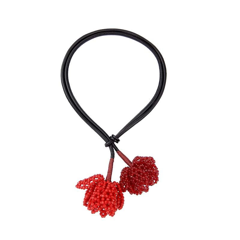 Custom Alpine Plants Handmade Pendant Necklace