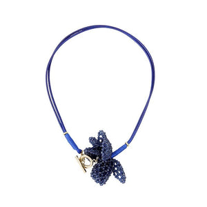 Custom Blue Handmade Necklace Jewelry
