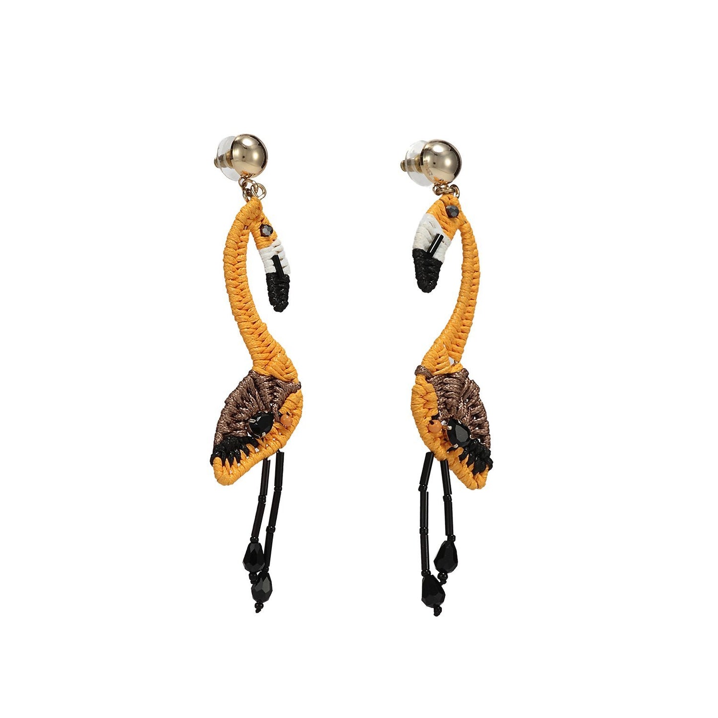 Wholesale Statement White Earrings