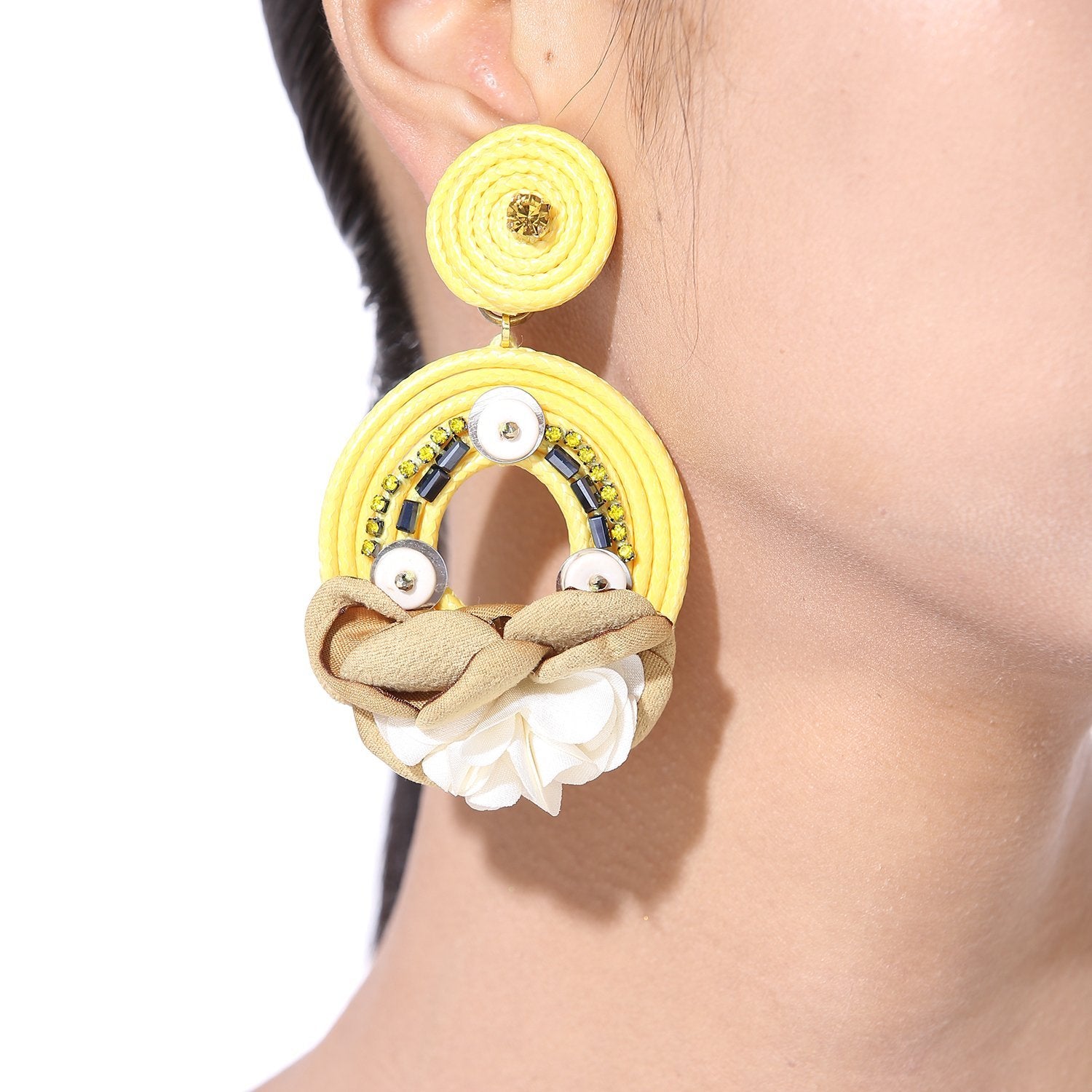 Custom Guanajuato Handmade Hoop Earrings