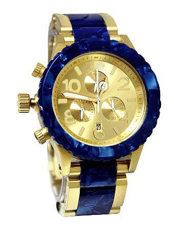 Custom Gold Watch Wristband A037-1038