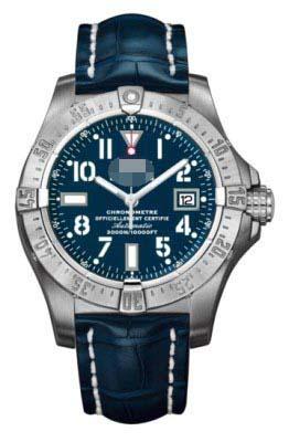 Custom Blue Watch Face A1733010/C756-CROCD