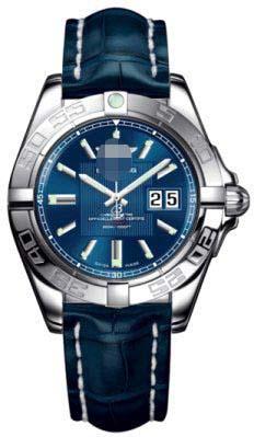 Wholesale Blue Watch Dial A49350L2/C806-CROCD