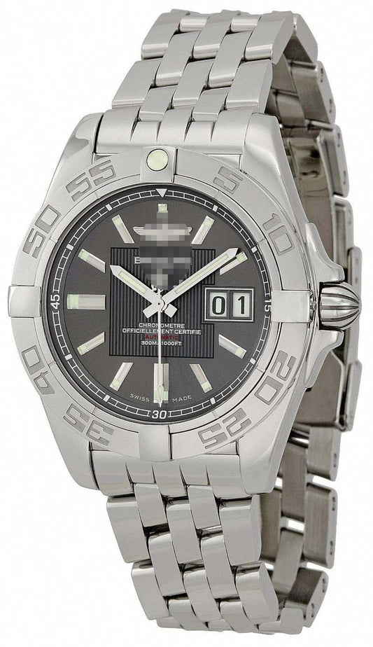 Custom Grey Watch Dial A49350L2/F549-SS