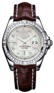 Custom Leather Watch Straps A49350LA/A702-CROCD