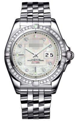 Custom Mother Of Pearl Watch Dial A49350LA/A702-SS