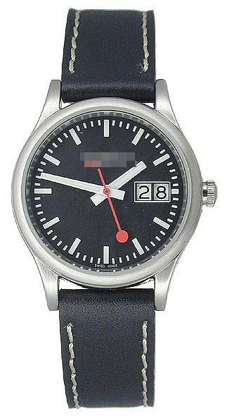 Customised Leather Watch Bands A669.30311.14SBB