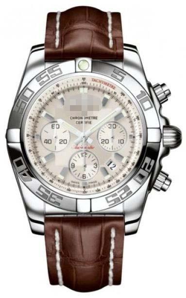 Custom Silver Watch Dial AB011012/G684-CROCD