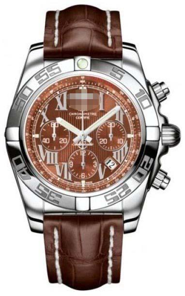 Customize Brown Watch Dial AB011012/Q566-CROCD