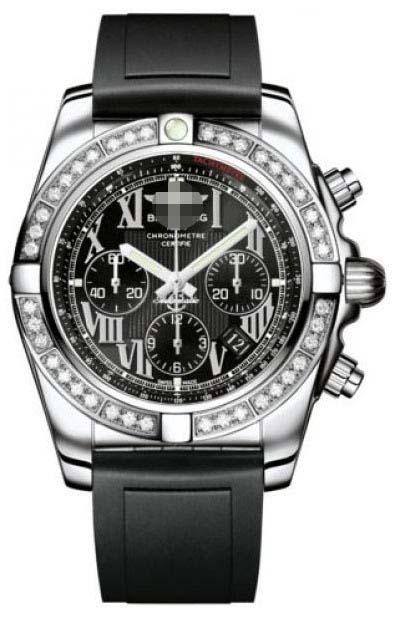 Customised Black Watch Face AB011053/B956-DPT