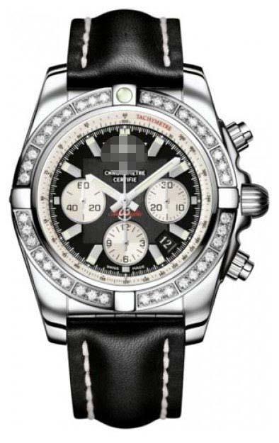 Custom Black Watch Dial AB011053/B967-LST