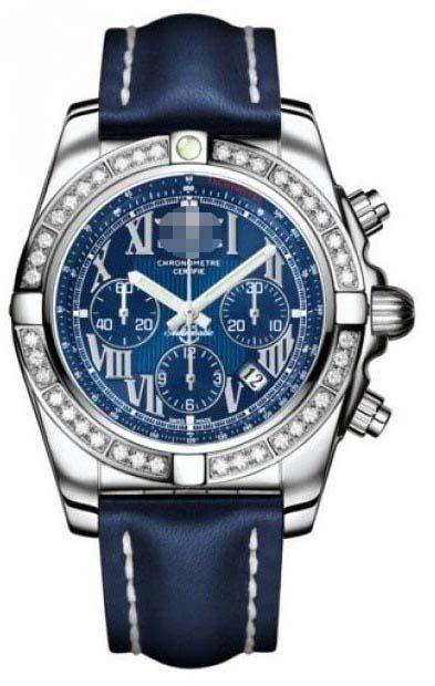 Custom Blue Watch Dial AB011053/C783-LST