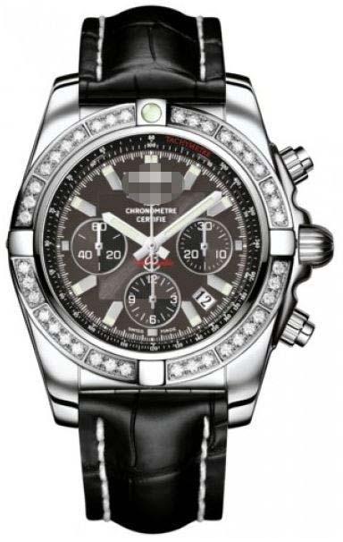 Wholesale Black Watch Dial AB011053/M524-CROCD