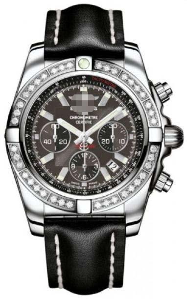 Custom Black Watch Dial AB011053/M524-LST