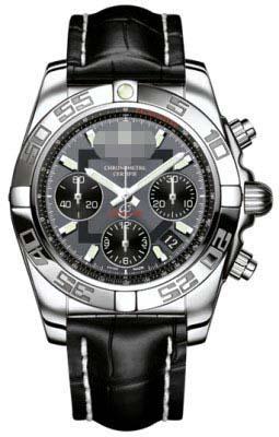 Custom Grey Watch Dial AB014012/F554-CROC