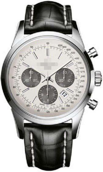 Custom Silver Watch Dial AB015212/G724-CROCD