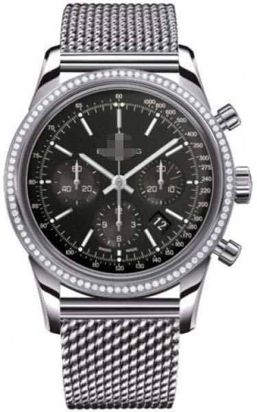 Customized Black Watch Dial AB015253/BA99-SS