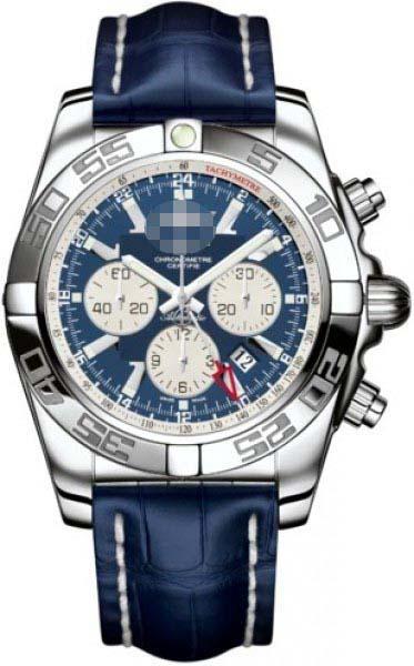 Custom Blue Watch Dial AB041012/C834-CROCD