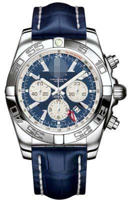 Custom Blue Watch Dial AB041012/C834-CROCT